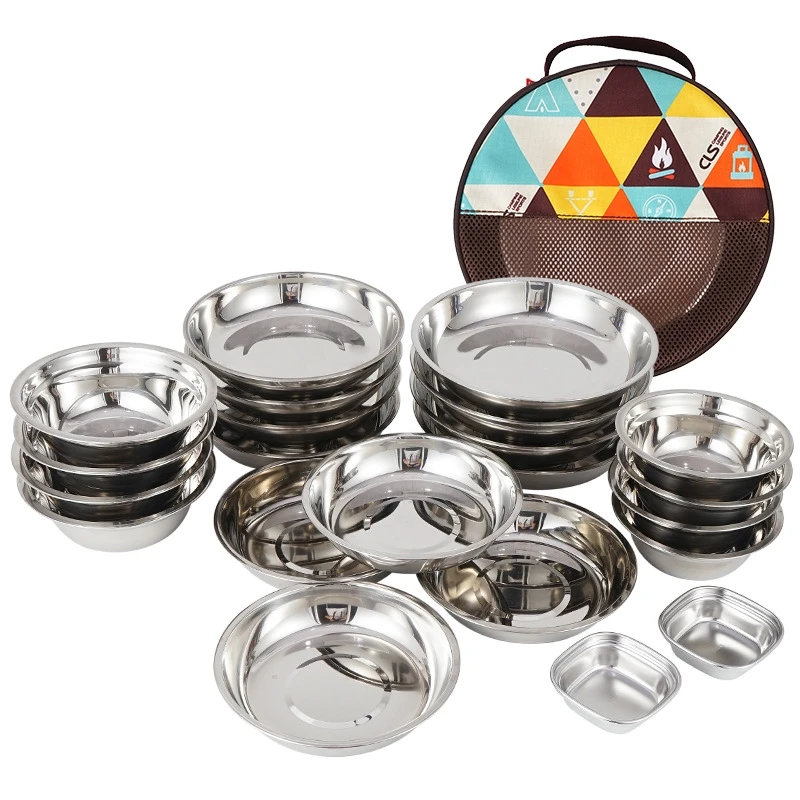 Camping Cooking Dining Set - Acampamento Cozinhar Portátil Placa de Jantar