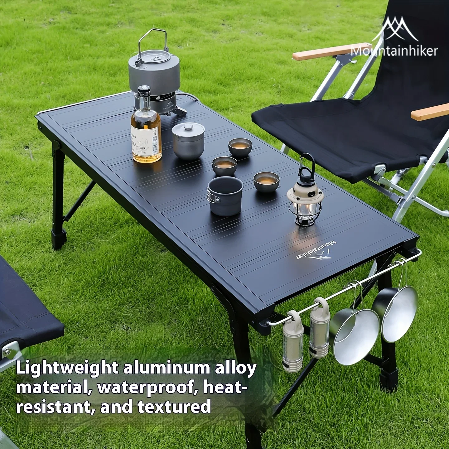 Camping Cooking Table - Mesa de Camping Dobrável Mountainhiker, Sistema