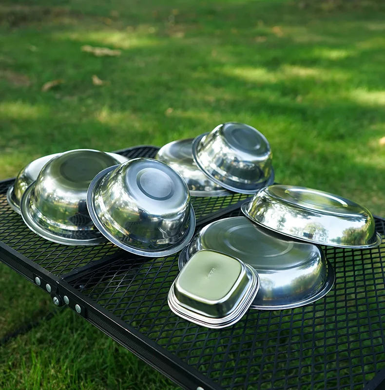 Conjunto de 22 Peças de Pratos - Camping Cooking Dining Set avaliação e preço