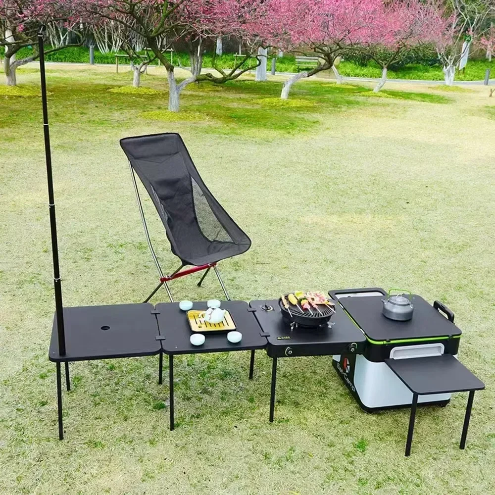 JWQ-007 Caixa de Cozinha para  - Quality Camping Cooking Set avaliação e preço