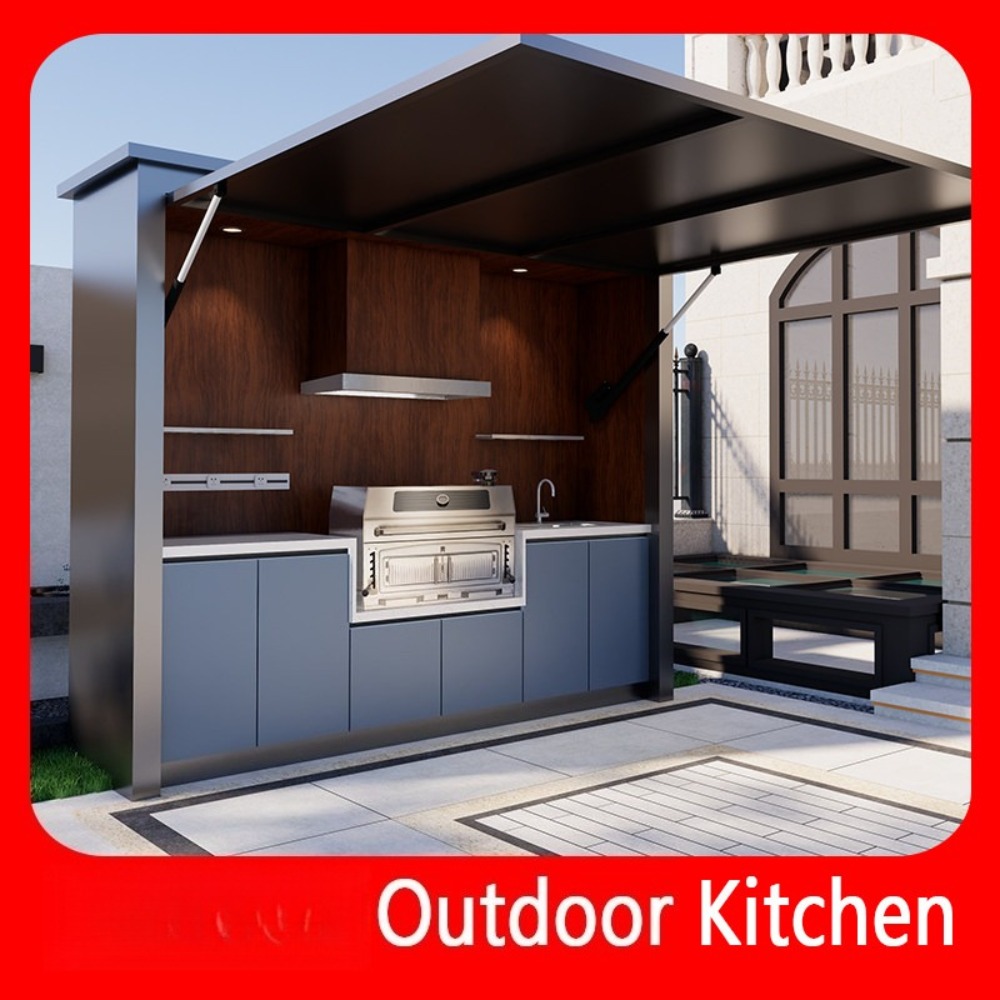 # Ilha de Cozinha Móvel para E - Camping Cooking Dining Set avaliação e preço